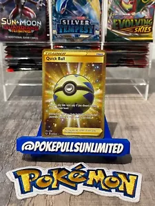 Quick Ball 216/202 Spada e Scudo Set Base Pokémon Raro Segreto quasi nuovo - Foto 1 di 2
