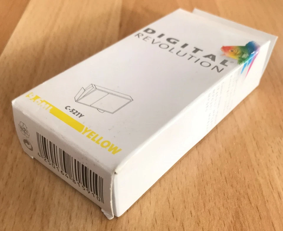 Digital Revolution C-521Y IFC521Y Yellow Tintenpatrone Druckerpatrone - Bild 1 von 1