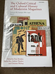 The Oxford Critical & Cultural History of Modernist Magazines v. 3 by P Brooker - Imagen 1 de 5