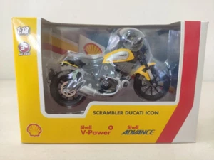 Promo collector's motorcycle Ducati Shell V-Power SCRAMBLE DUCATI ICON 1:18 - Picture 1 of 8
