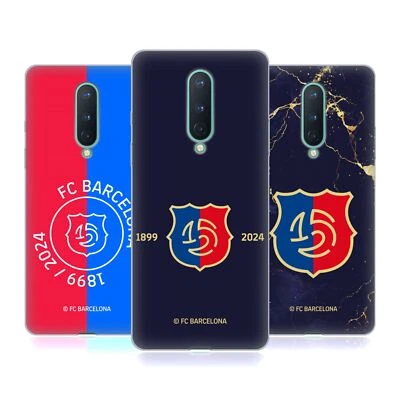 OFFICIAL FC BARCELONA 125TH ANNIVERSARY SOFT GEL CASE FOR GOOGLE ONEPLUS PHONES - Image 1 of 4