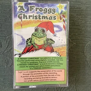 A Froggy Christmas Cassette. A Selection Of Christmas Music (Free Shipping) - Picture 1 of 4