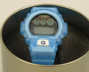 SELTENE neue Casio G-Shock G-6900EB-2 Limited Edition hellblaue Uhr benötigt Akku - Bild 1 von 6