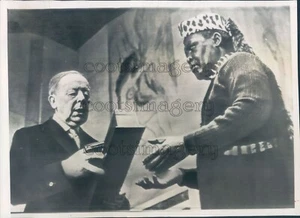 1961 Pressefoto Albert Luthuli aus Südafrika gewinnt Friedensnobelpreis 60er Jahre - Bild 1 von 2