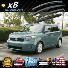 Fits Scion xB 2008-2015 Rain/Sun Guard 3D Window Visor Vent Door Deflector 