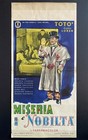 Miseria e Nobiltà 1954 Locandina 33*70 Orig. Movie Poster Totò , Sofia Loren