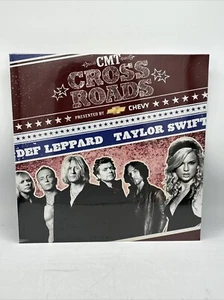 Taylor Swift Def Leppard CMT Crossroads BLUE Vinyl LP New - Picture 1 of 2