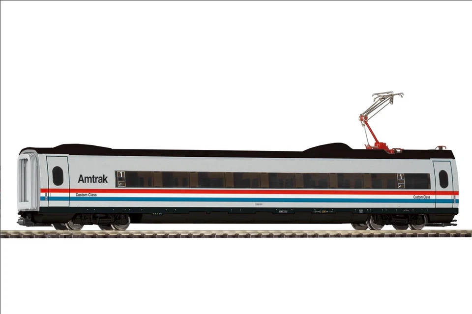 PIKO #57698 HO Scale Amtrak ICE 3 1st Class Coach w/Pantograph ADD ON - Image 1 of 1