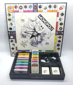 Disney's Monopoly Tim Burton's The Nightmare Before Christmas Board Game - Picture 1 of 10