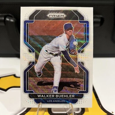 2022 Panini Prizm - White Wave Prizm #72 Walker Buehler - Image 1 of 3
