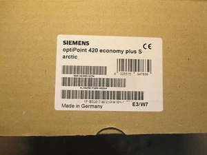 Siemens Optipoint 420 Economy Plus S NEW IN BOX White S30817-S7210-M101 Telefone - Afbeelding 1 van 2