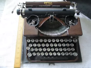 Máquina de escribir portátil Brown Royal - alrededor de 1920 - muy buen estado - Imagen 1 de 12