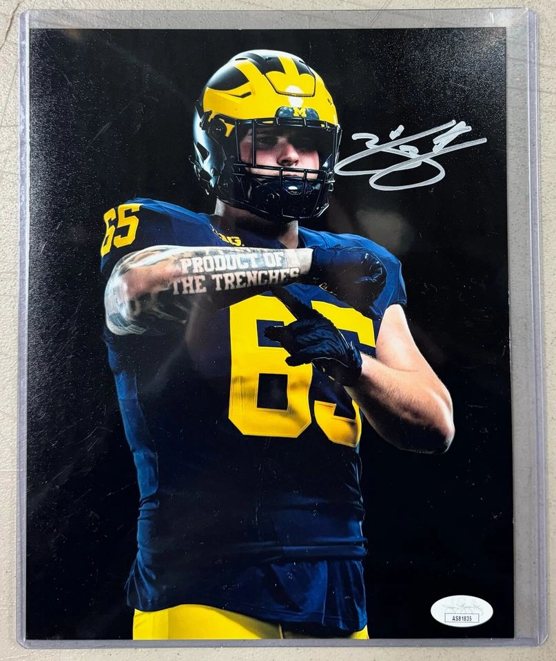 Zak Zinter Signed Autographed 16x20 Photo Trenches JSA - Image 1 of 1