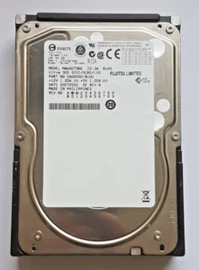 73 GB Fujitsu MAW3073NC 10K RPM Ultra 320 SCSI 80pin 8MB HDD 3.5" Festplatte - Bild 1 von 1