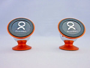 Alween Magnetic 360 Degree Universal Car Holder for All Cell Phone Golden Rose - Picture 1 of 6