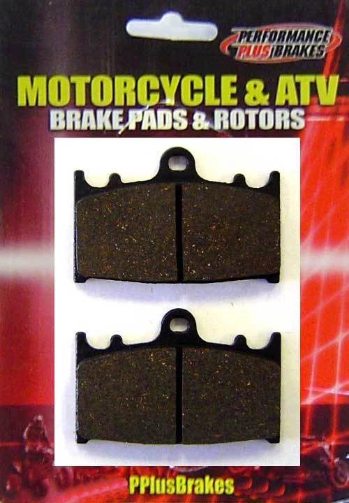 Nuevas pastillas de freno delanteras Performance Plus orgánicas Kawasaki ZZR 1200 2002-2004 Foto 1 de 1