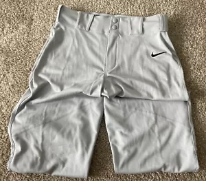 Nike Vapor Pro Men's Baseball Pant Wolf Grey / Black (747235-052) Size M NWT - Picture 1 of 7