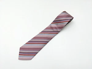 Paul Smith Pink Signature Multi Stripe Classic Tie RRP: £110 - Picture 1 of 9