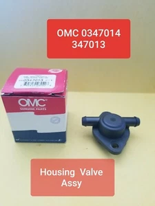 VÁLVULA DE CARCASA DE FABRICANTE DE EQUIPOS ORIGINALES OMC Johnson Evinrude BRP 347013 0347013 - Imagen 1 de 4