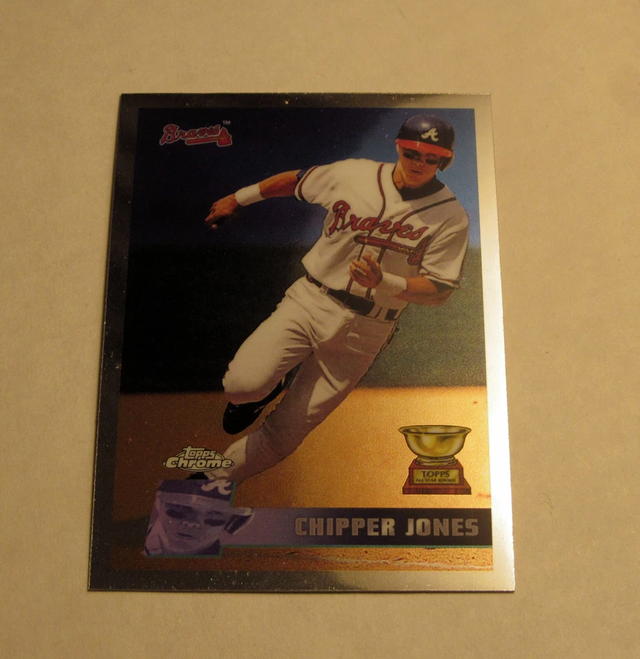 2017 Topps Chrome Update All-Rookie Cup 8 Chipper Jones  HOF Braves - Image 1 of 1