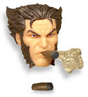 Sculpture de tête Mezco One:12 Deluxe Wolverine Logan (cigare fumé personnalisé)