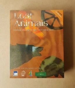 CD-ROM 1997 Lost Animals caja grande interactivo museo virtual rescate - Imagen 1 de 6