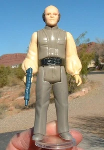 REAL NICE 1980  Lobot w/FLOAT Weapon Vintage Bespin Star Wars Lando - Picture 1 of 4