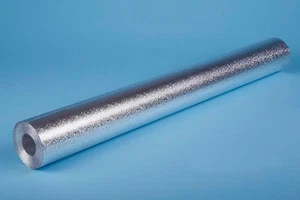 1 m² ALUMINIUM-Grobkornfolie für Rohrisolierung Solar Isolierung Rohrleitungen - Bild 1 von 4