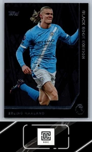 2025-26 Topps Premier League #BE 28 Erling Haaland Black Edge Edition - Picture 1 of 2