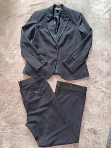 Liz Claiborne Damen Blazer Hosenanzug schwarz 2-teilig Größe 10 P & 8P - Bild 1 von 14