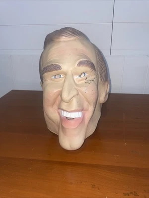 President George W Bush Mask Halloween Cosplay Costume Disguise Brand 2006 - Image 1 of 4