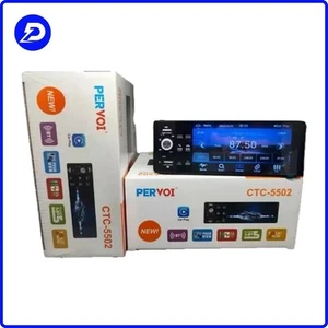 AUTORADIO 1DIN BLUETOOTH SCHERMO DA 5.5 POLLICI STEREO CARPLAY 2 USB MIRROR LINK - Foto 1 di 5