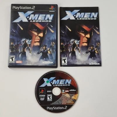 X-Men Legends (Sony PlayStation 2, PS2) VGC Black Label CIB Complete & Tested - Image 1 of 4