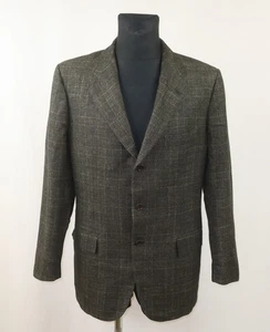 KITON NAPOLI MENS LINEN WOOL SILK BLAZER  size EU-50 UK-40 US-40 - Picture 1 of 12