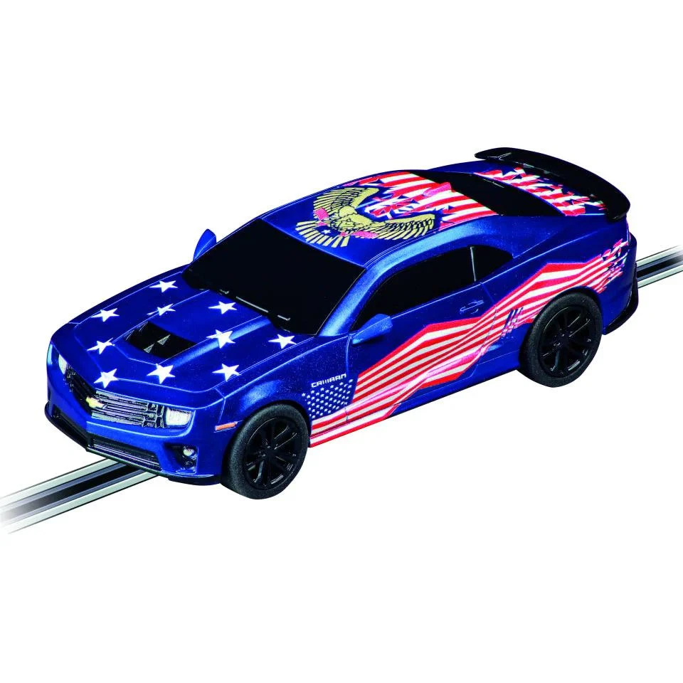 1/43 Chevrolet Camaro Stars 'n Stripes GO!!! Slot Car - image 1 of 1