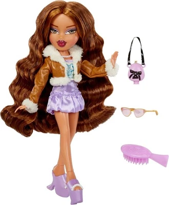 Bratz Passion 4 Fashion: (2024) JASMIN GOIN' OUT! Кукла 9 дюймов с аксессуарами! - Изображение 1 из 4