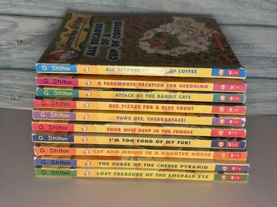 Geronimo Stilton The 10 Book Collection (Series 1) Set - Ages 5+ - Paperback - Image 1 of 4