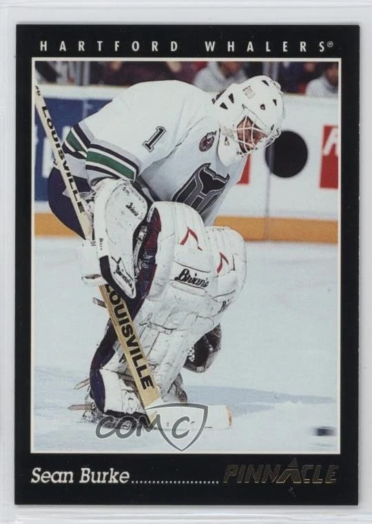 1993-94 Pinnacle French Sean Burke #31 - Image 1 of 2