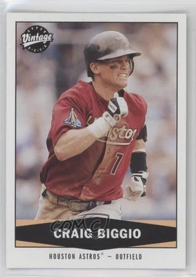 2004 Upper Deck Vintage Craig Biggio #134 HOF - Image 1 of 2