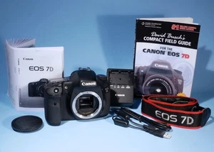 Canon EOS 7D DSLR 18MP Digital SLR Camera * Fully Working * Excellent - Picture 1 of 8