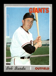 1970 Topps # 357 Bob Burda Card San Francisco Giants - Picture 1 of 2