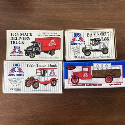 Lote de 4, CAMIÓN MACK BIG AUTOPARTES por ERTL NRFB Foto 1 de 4