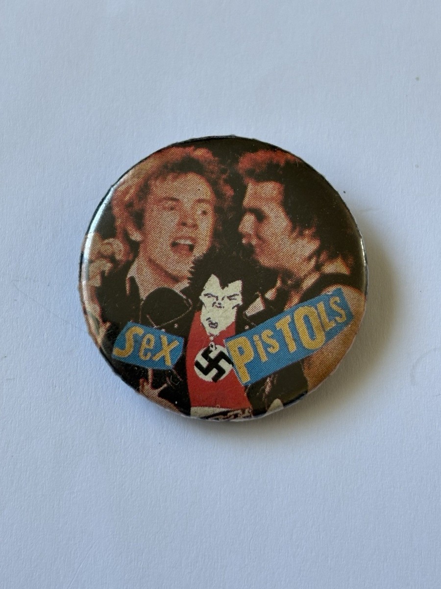70’s 【SID VICIOUS】 BADGE 【SEX PISTOLS】 Sid Vicious Badges Sex Pistol Punk Rock buttons vintage rare