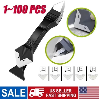 5 in 1 Silicone Sealant Remover Tool Kit Set Scraper Caulking Mould Removal US - Image 1 of 4