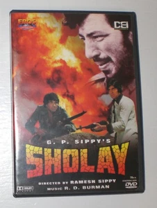 Sholay with Amitabh Bachchan Dharmendra - Hindi Language English Subtitled - dvd - Imagen 1 de 2