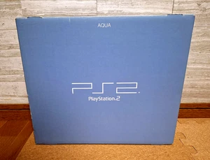 Playstation 2 AQUA SCPH-39000 AQ PS2 Console *COMPLETE - NEAR MINT CONDITION* - Picture 1 of 11