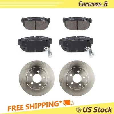 Kit Pastillas Freno Trasero y Rotores Nissan 300ZX 3.0L 1984 1985 Foto 1 de 4