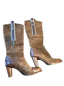 UGG Tess Charlie Brown hohe Damenstiefel, braun Größe (US 8) (EU 39) -5504 - Bild 1 von 7