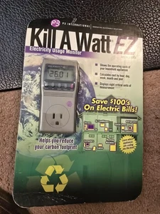 Kill A Watt EZ, Electricity Usage Monitor, P3, Unopened and Unused - Picture 1 of 4