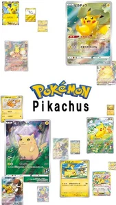 Pikachu Pokemon Card Collection Japanese - Picture 1 of 32
